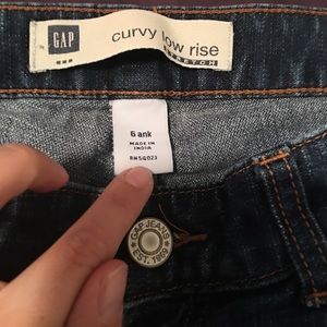 Size 6 Petite Gap denim